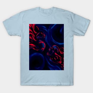 Skull & Snake (black light) T-Shirt